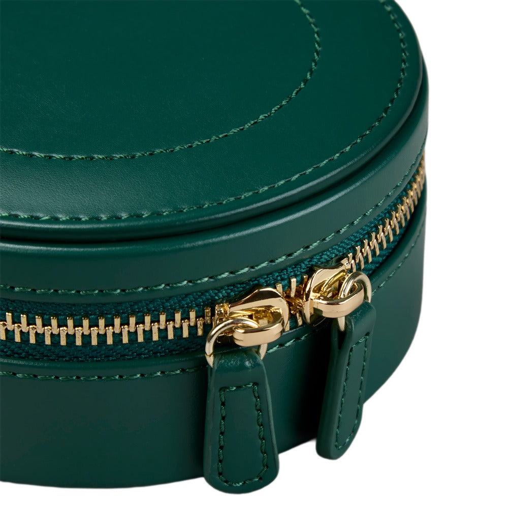 WOLF 1834 WOLF x Fiona Howard Sophia Round Zip Case - Forest Green Fruit Botanical - view 4