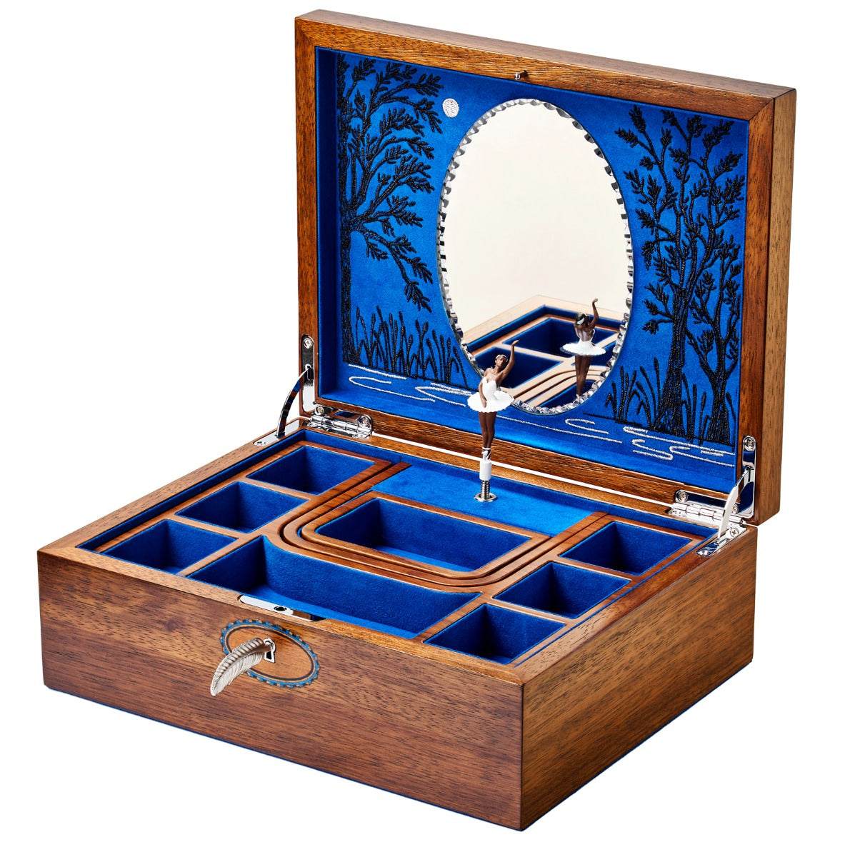 WOLF 1834 Ballet Musical Jewelry Box - view 10