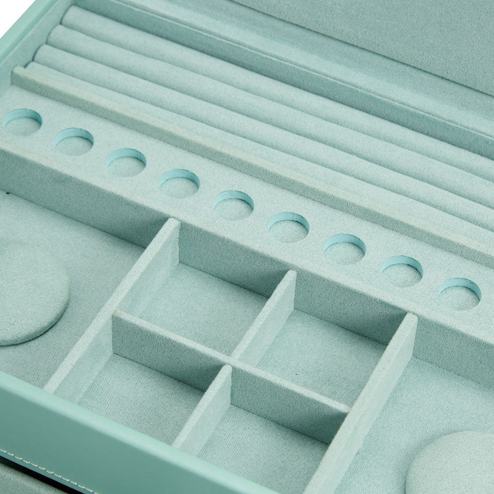 WOLF 1834 - Sophia Jewelry Box with Drawers - Jade