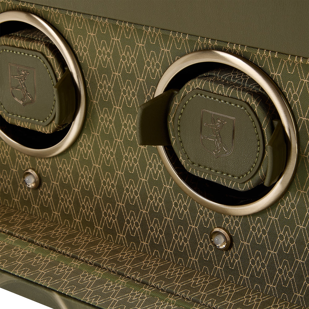 WOLF 1834 - Earth Triple Watch Winder - Olive