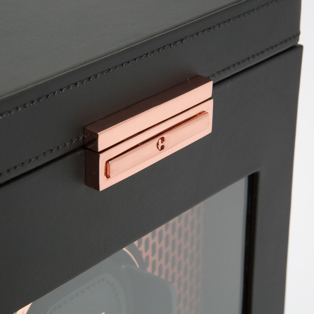 WOLF 1834 - Axis Single Watch Winder With Storage - Copper