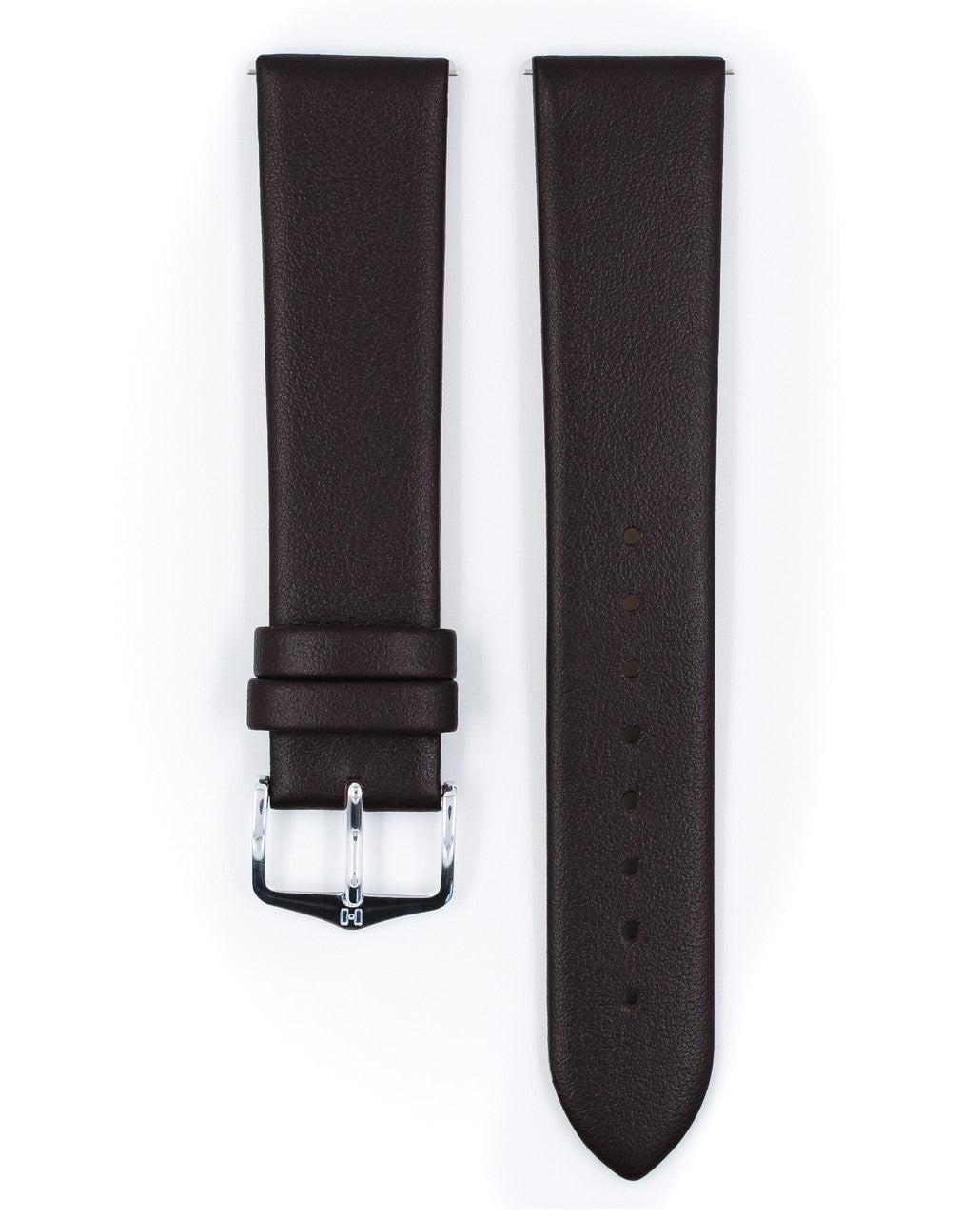 HIRSCH TORONTO Open End Classic Italian Calfskin Watch Strap 037 02 OE - Brown