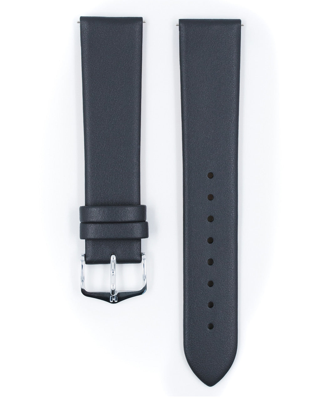 Hirsch TORONTO Classic Calfskin Italian Watchband - Grey - view 3