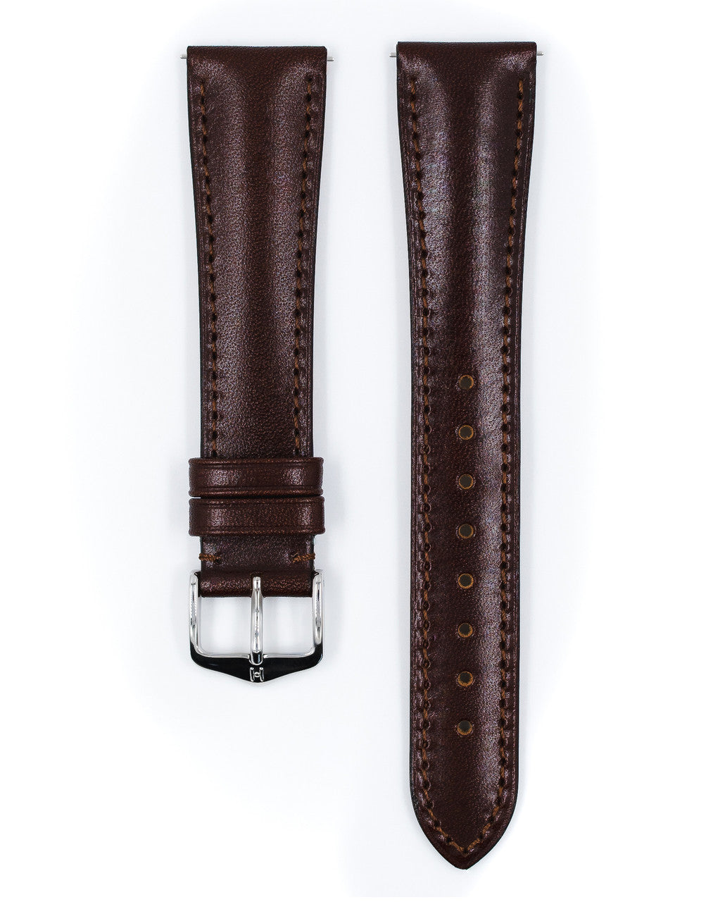 HIRSCH SIENA Artisan Leather Watchband 042 02 - Brown