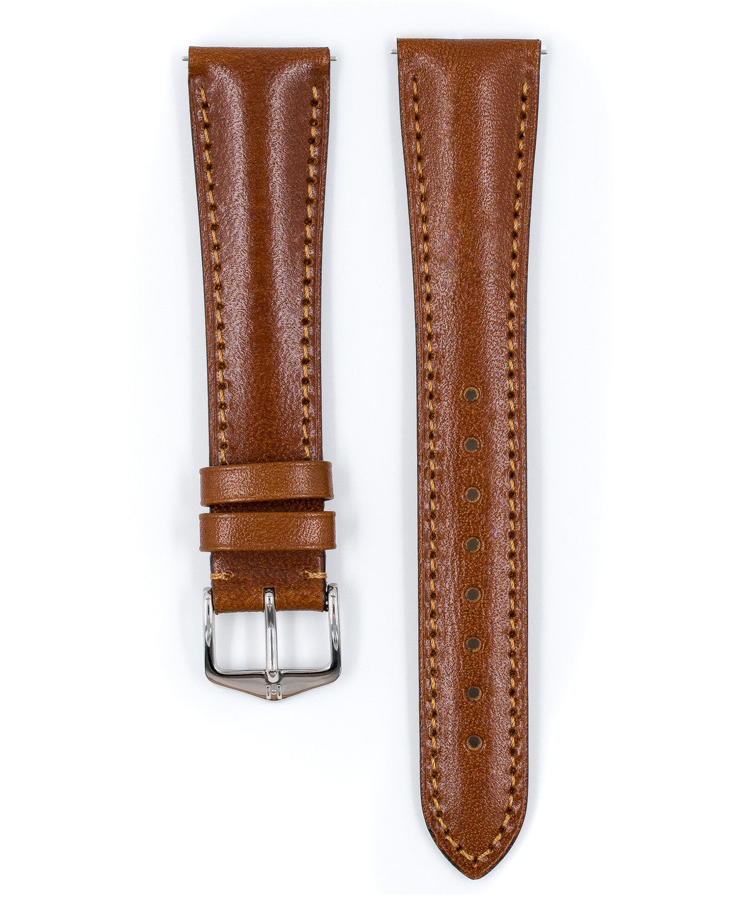 HIRSCH SIENA Artisan Leather Watchband 042 02 - Gold Brown