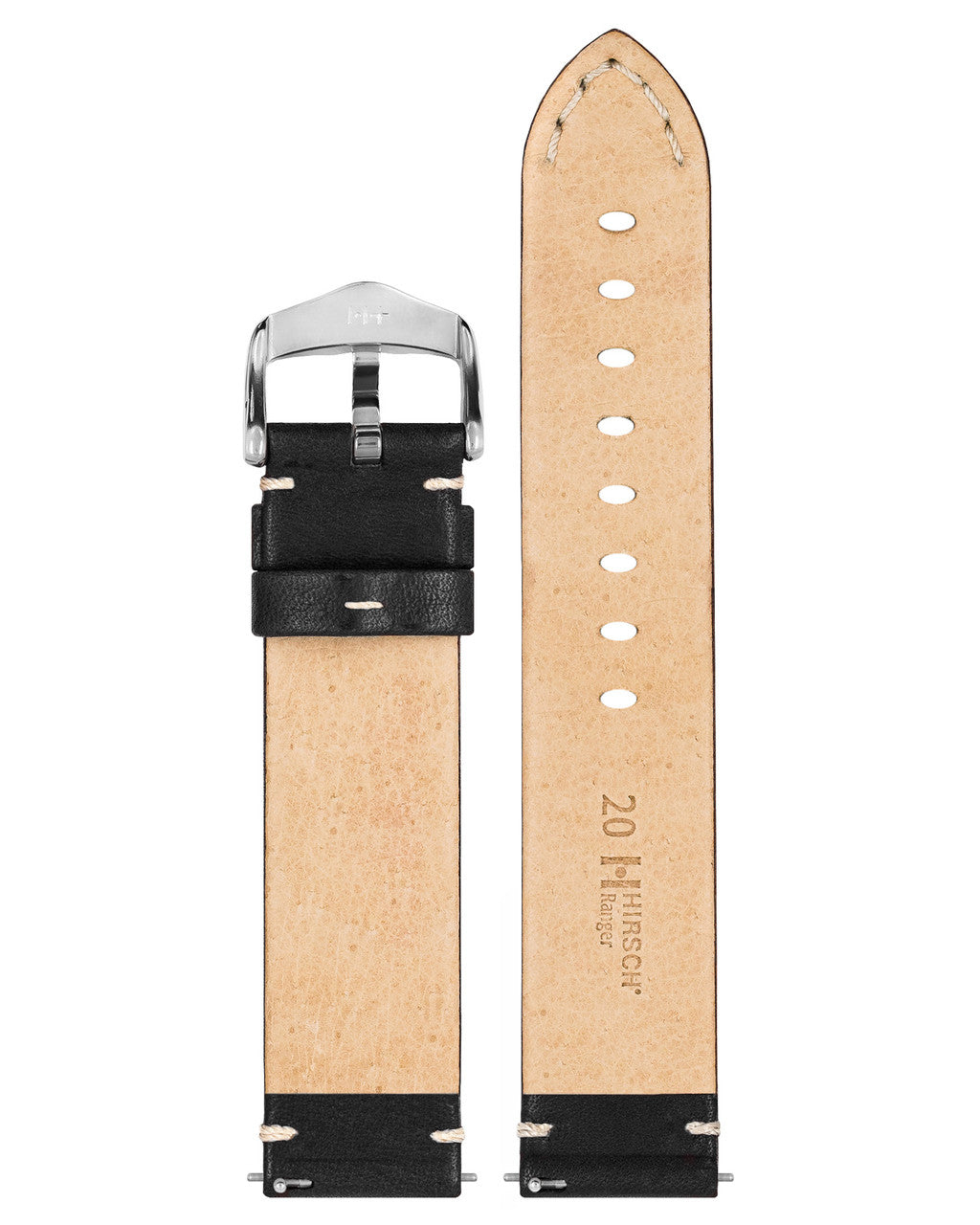 Hirsch - RANGER Watch Band 0540 - Black