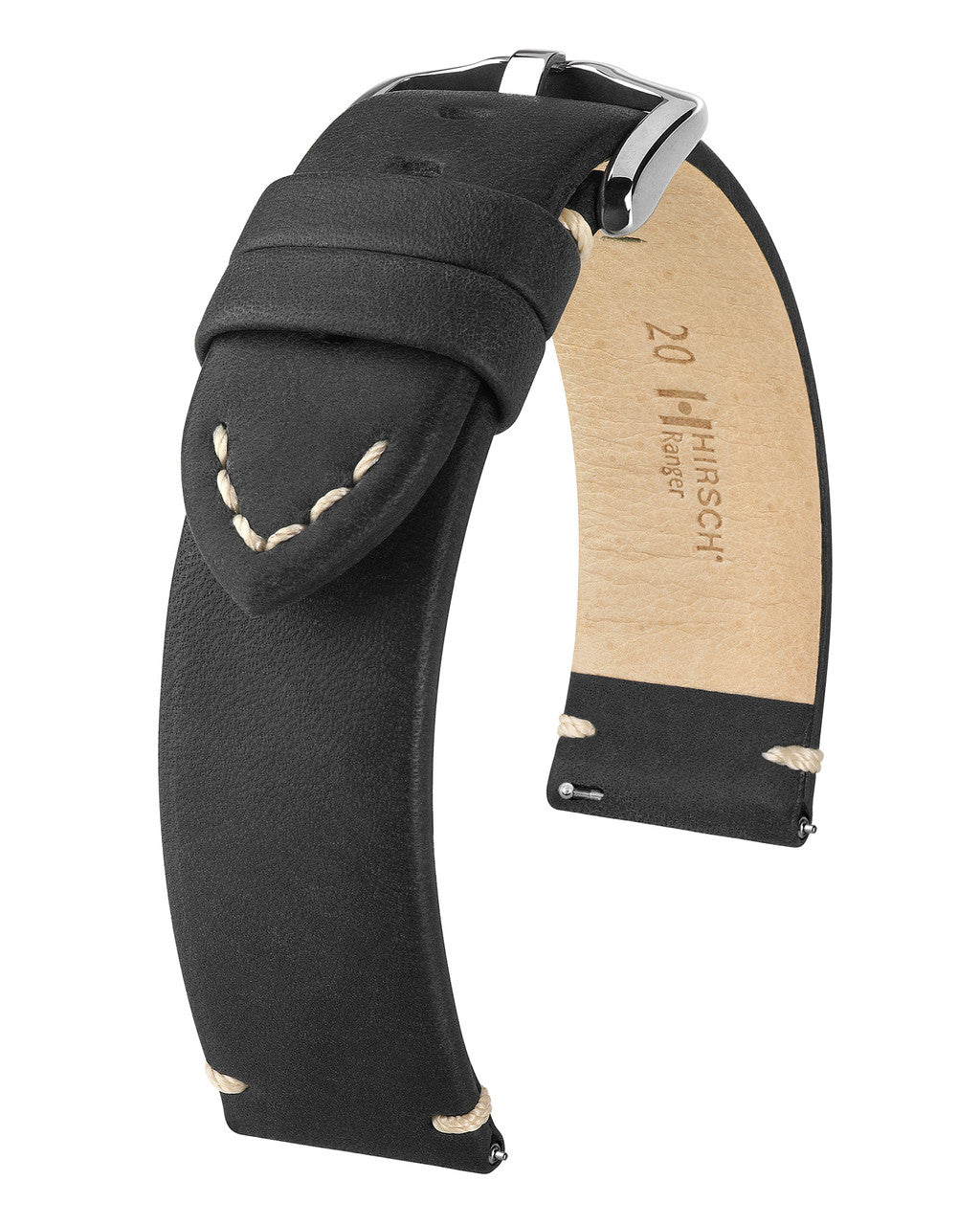 Hirsch RANGER Watch Band 0540 - Black