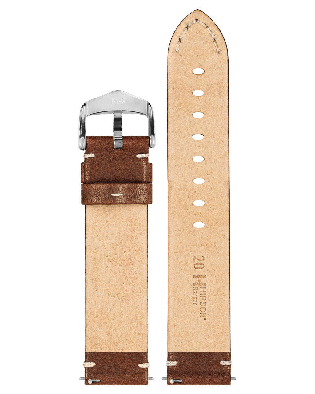 Hirsch - RANGER Watch Band 0540 - Gold Brown