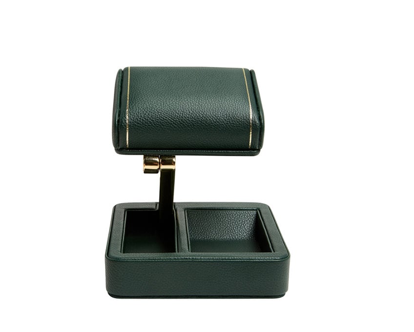 WOLF 1834 - British Racing Single Travel Watch Stand - Green