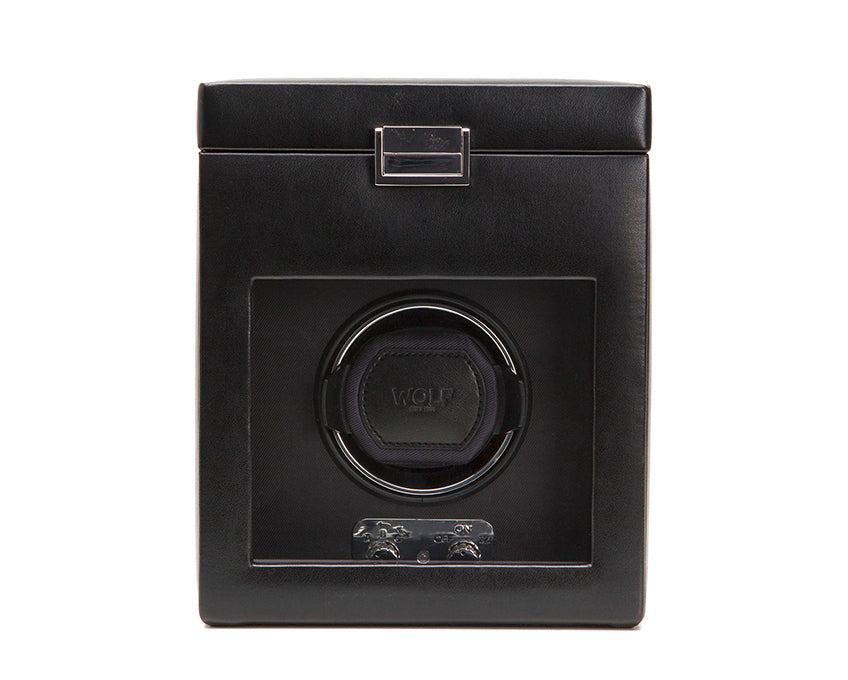 WOLF 1834 - Heritage Single Winder with Storage - Black