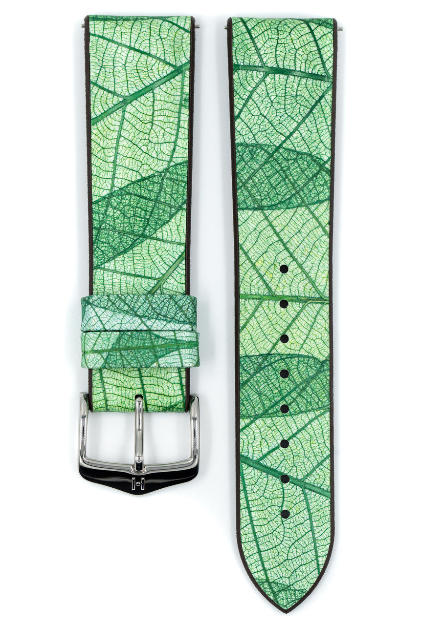 HIRSCH LEAF Vegan Watchband - 092 10 46 0 - Green