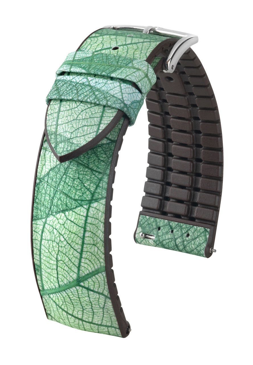 HIRSCH LEAF Vegan Watchband - 092 10 46 0 - Green