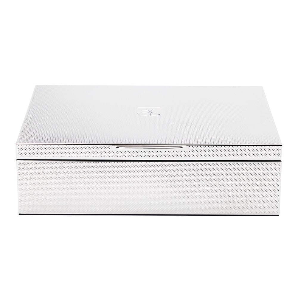 WOLF 1834 - Silver Large Watch Jewelry and Legacy Box - Silver