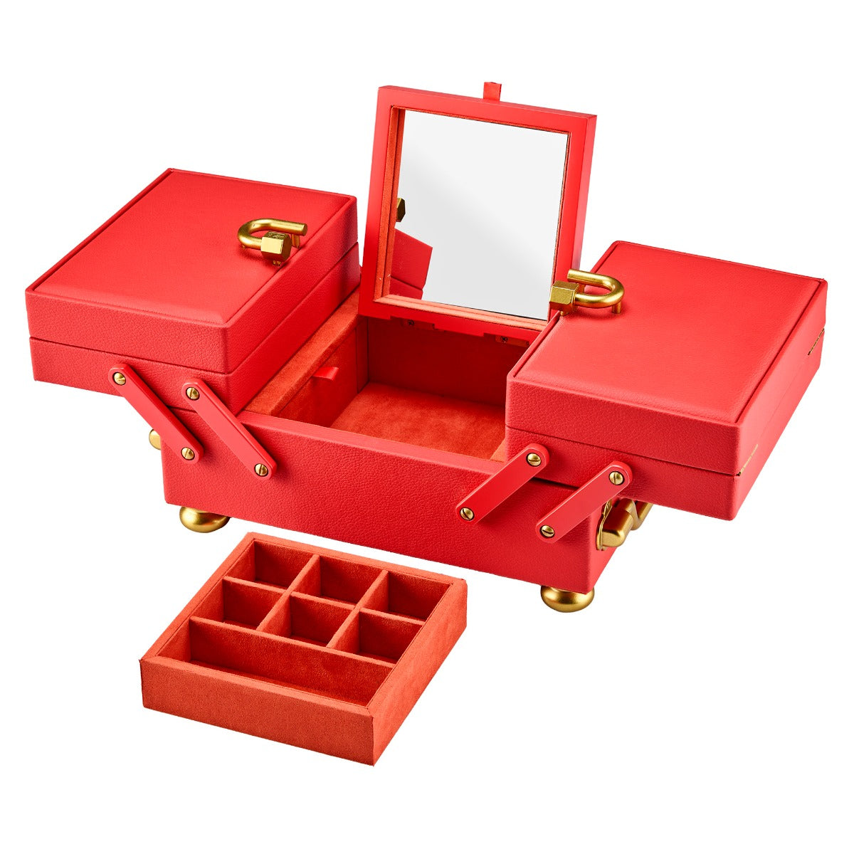 WOLF 1834 - Marla Aaron Baby Everything Box - Red