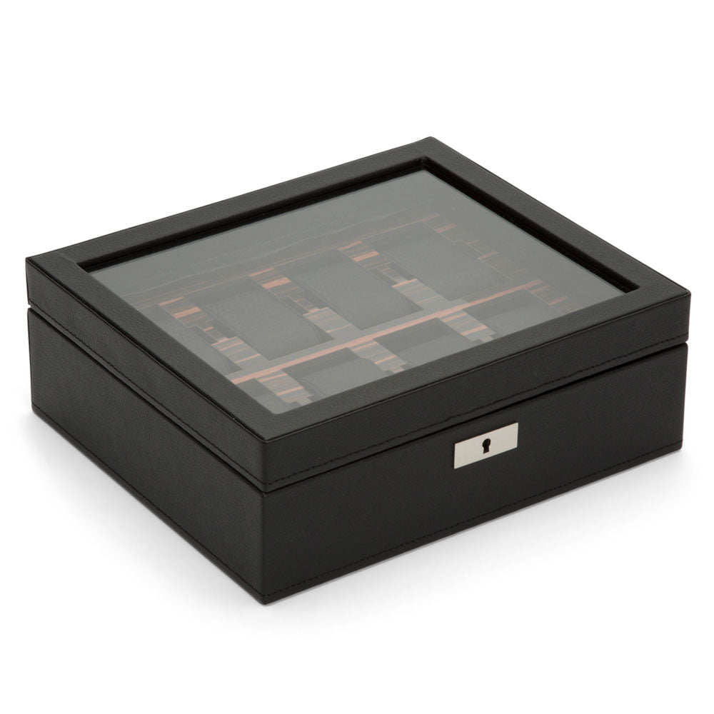 WOLF 1834 - Roadster 8 Piece Watch Box - Black
