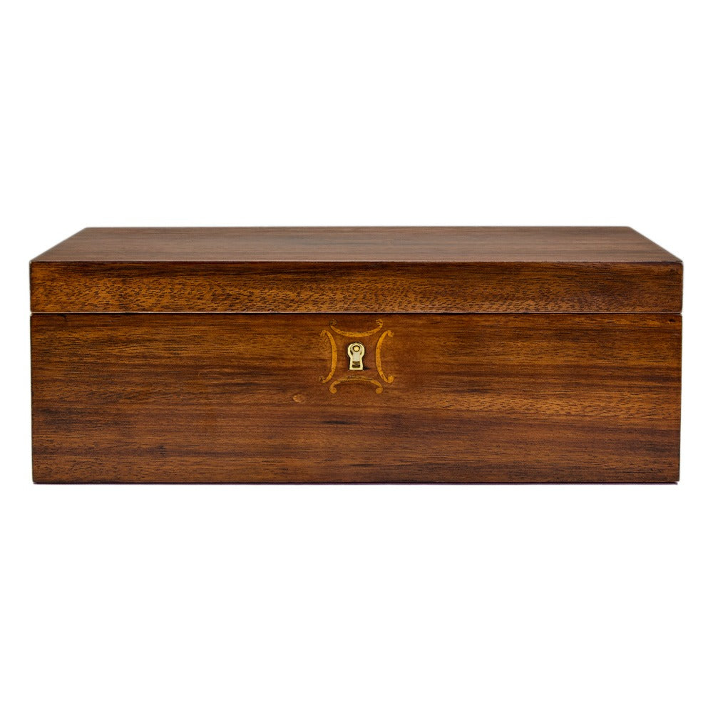WOLF 1834 Ballet Musical Jewellery Box - Cinderella Walnut Wood - view 12