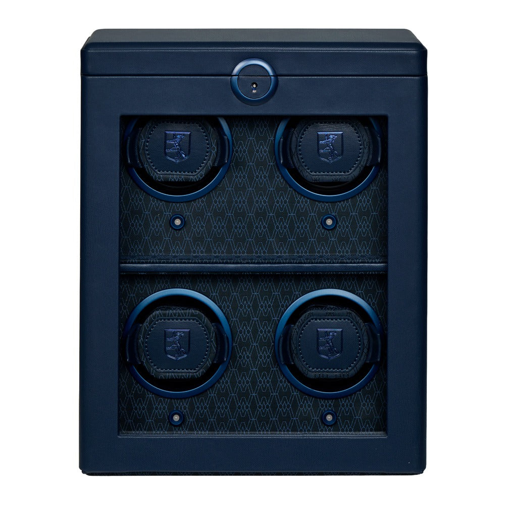 WOLF 1834 Earth 4 Piece Watch Winder - Midnight Blue - view 6
