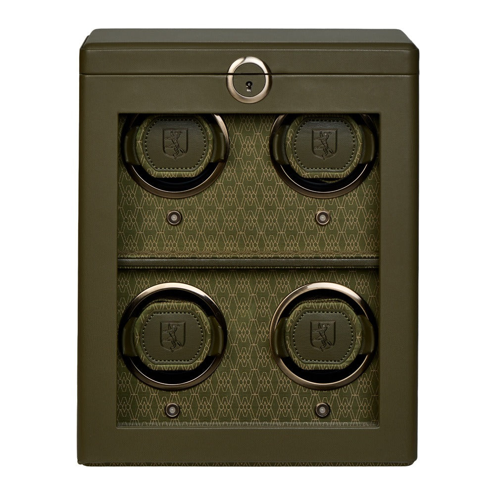 WOLF 1834 Earth 4 Piece Watch Winder - Olive - view 6