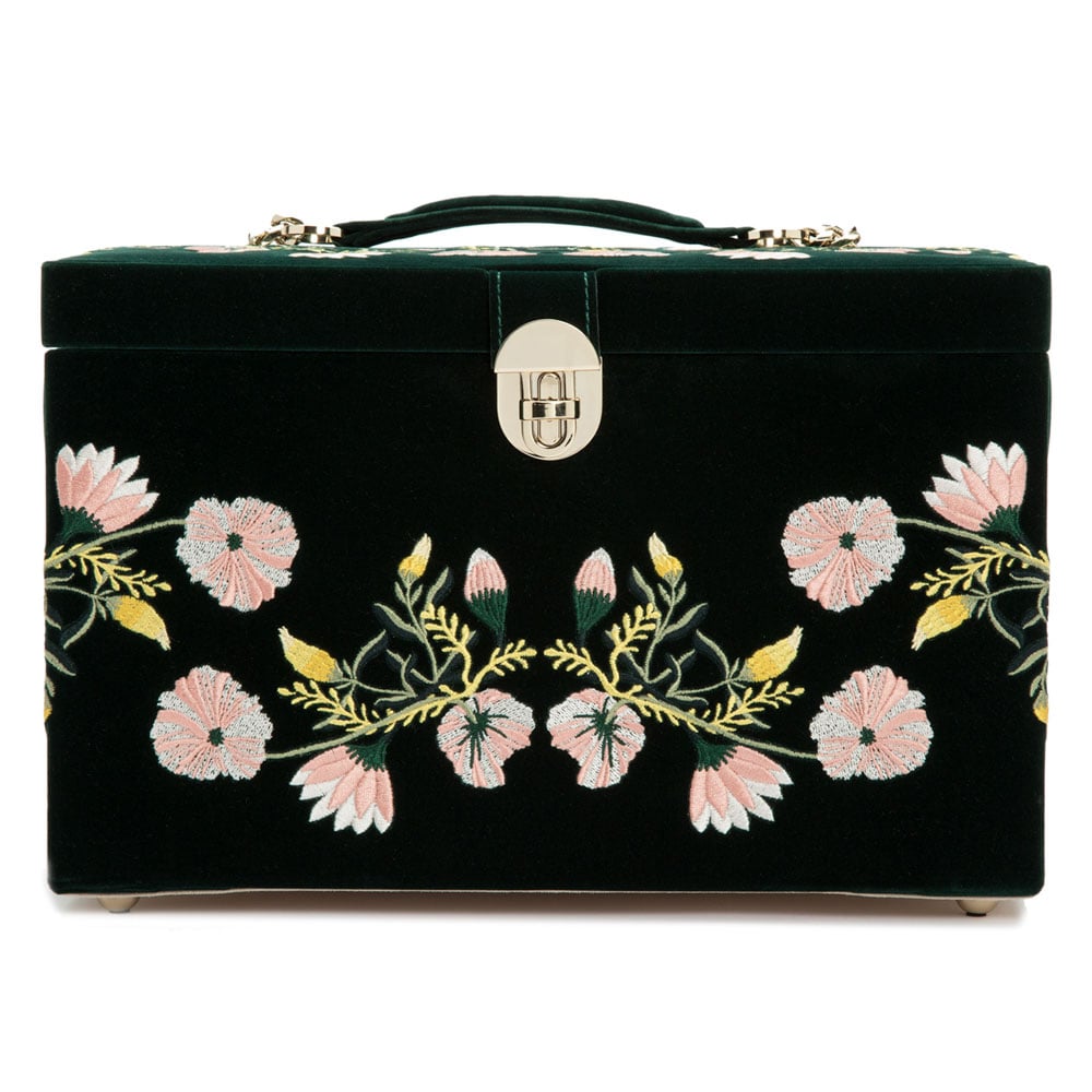 WOLF 1834 - Zoe Large Jewelry Box - Forest Green