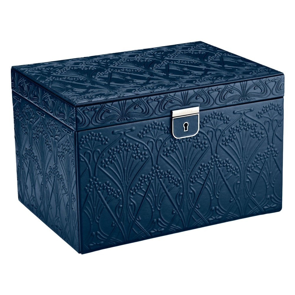 WOLF 1834 - WOLF X LIBERTY All Over Ianthe Large Jewelry Box - Navy