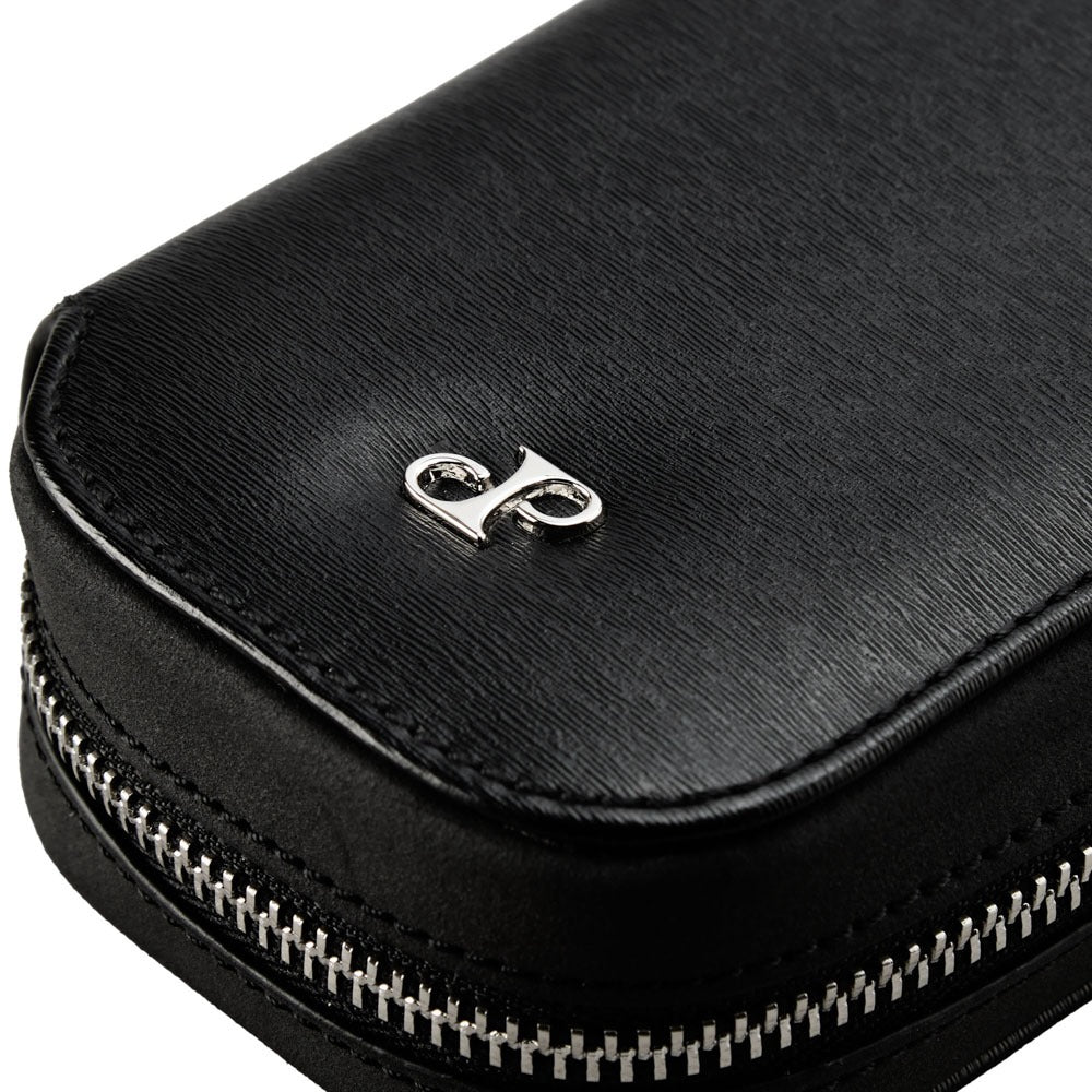 WOLF 1834 - Philipp 2 Piece Watch Zip Case - Black