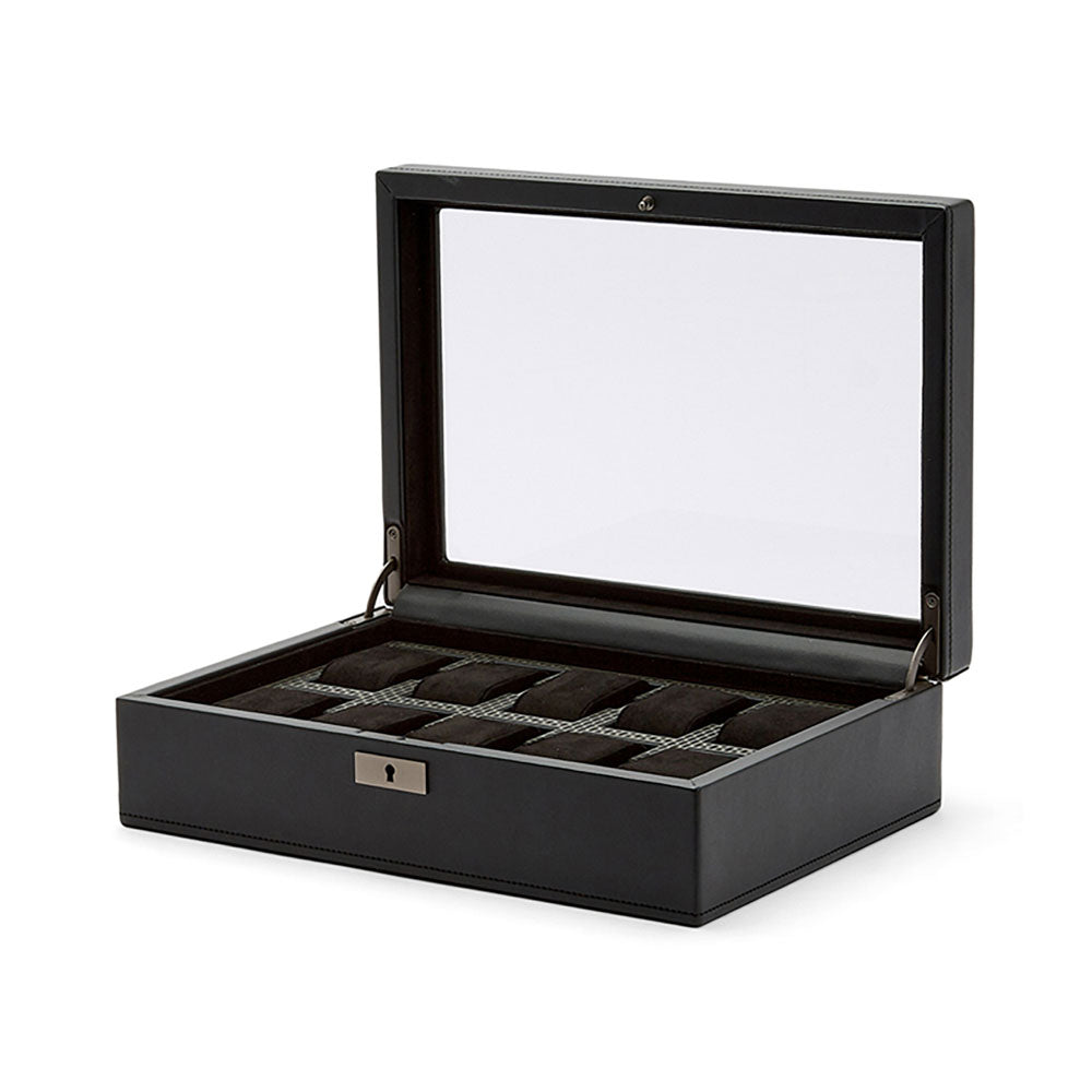 WOLF 1834 - Axis 10 Piece Watch Box - Powder Coat