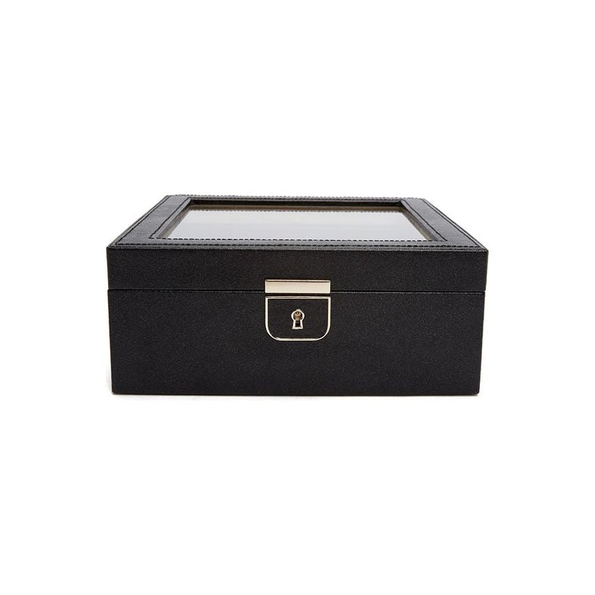 WOLF - Palermo 6 Piece Watch Box, Black Anthracite