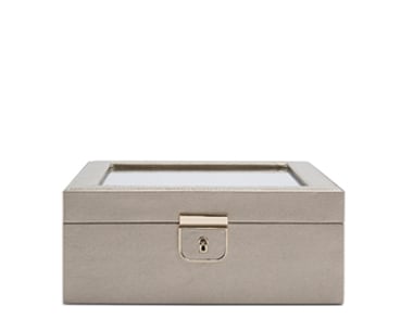 WOLF 1834 Palermo 6 Piece Watch Box - Pewter - view 6