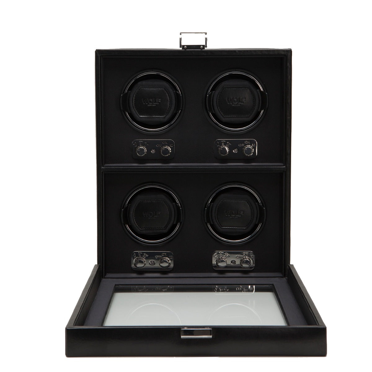 WOLF 1834 Heritage 4 Piece Winder - Black - view 2
