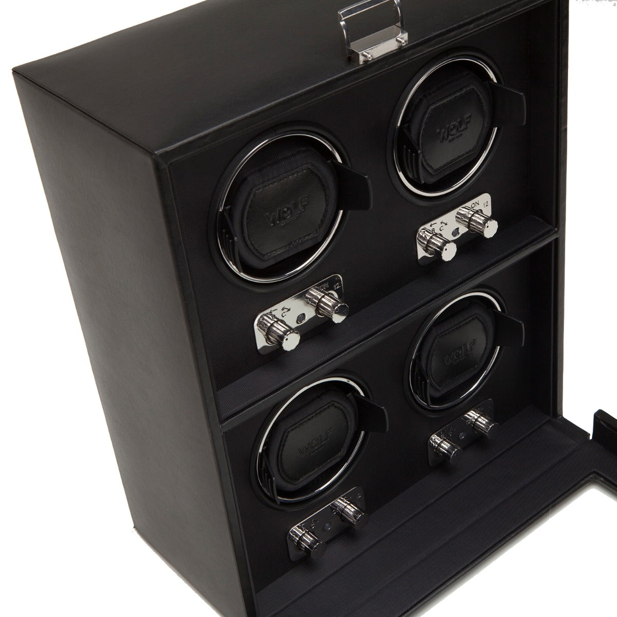 WOLF 1834 Heritage 4 Piece Winder - Black - view 4