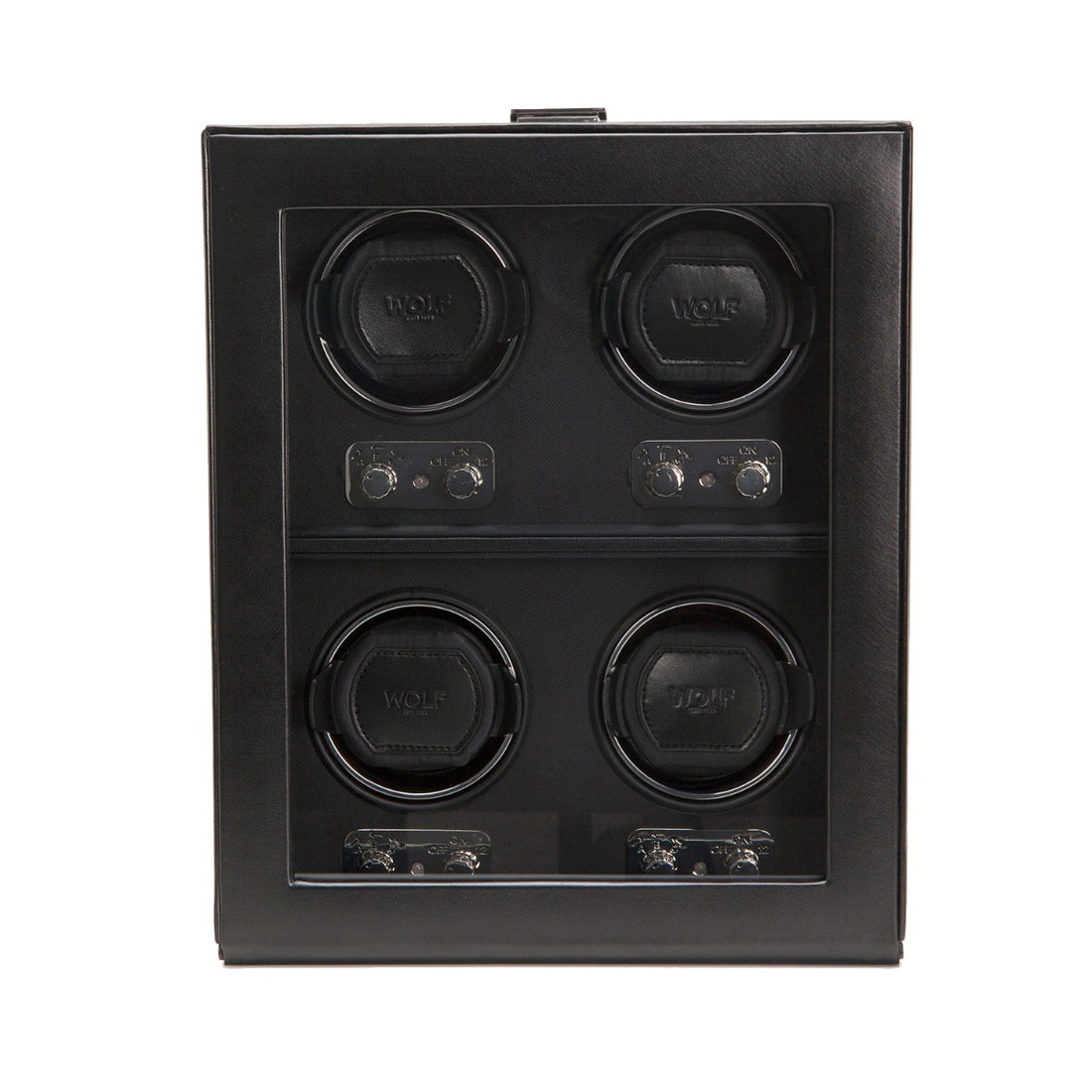 WOLF 1834 Heritage 4 Piece Winder - Black