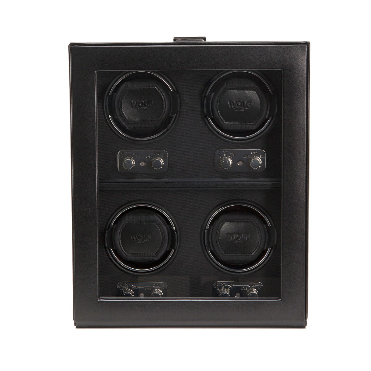 WOLF 1834 Heritage 4 Piece Winder - Black