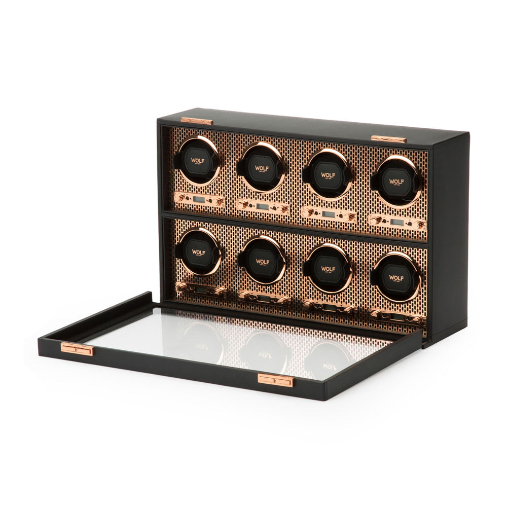 WOLF 1834 - Axis 8 Piece Watch Winder - Copper