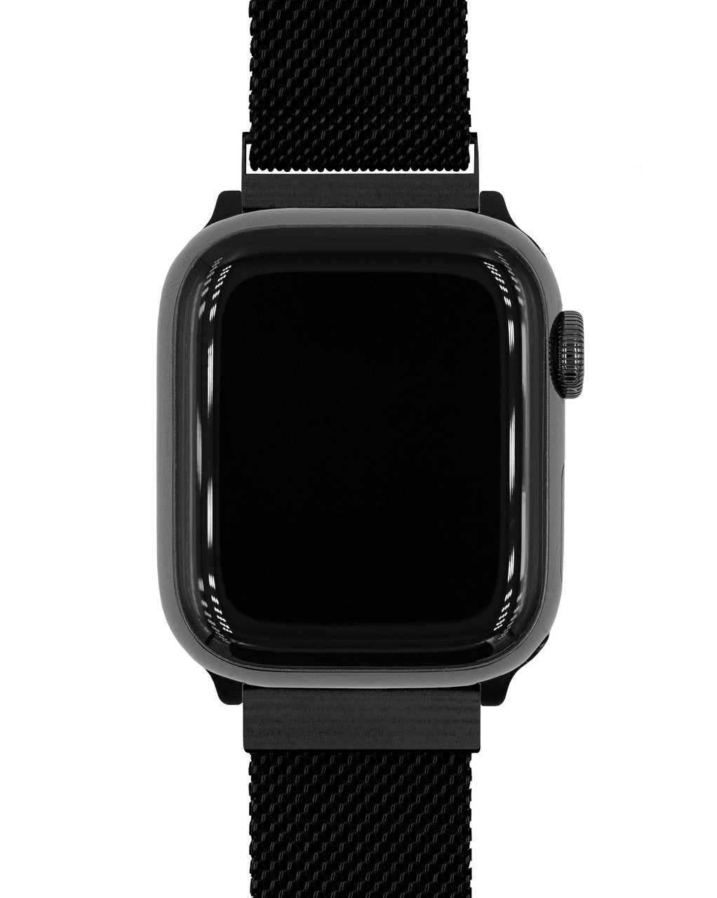 Hirsch - Milanaise Steel Watchband - Black