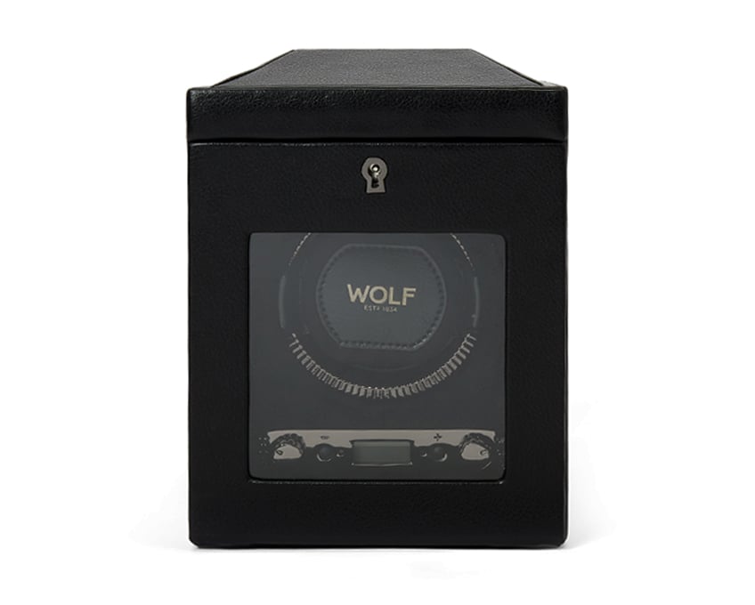 WOLF 1834 - British Racing Single Watch Winder - Black