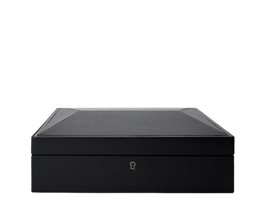 WOLF 1834 - British Racing 15 Piece Watch Box - Black