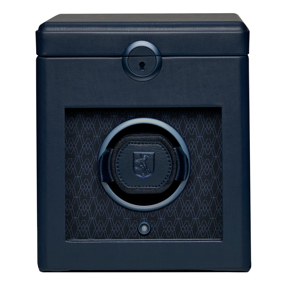 WOLF 1834 - Earth Single Watch Winder - Midnight Blue