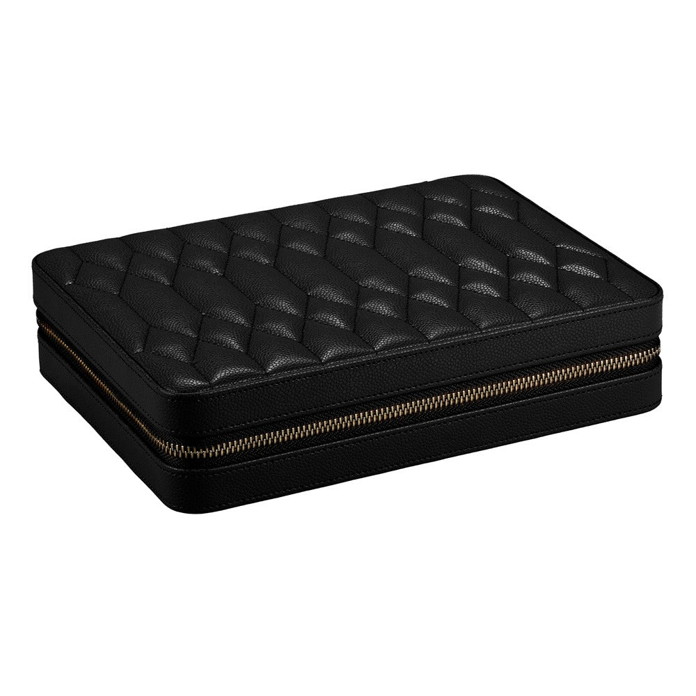 WOLF 1834 Lauren Large Zip Case - Black