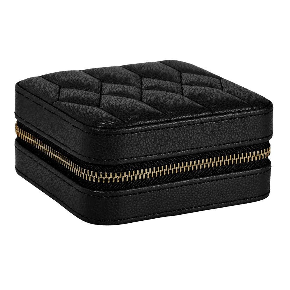 WOLF 1834 Lauren Zip Travel Case - Black
