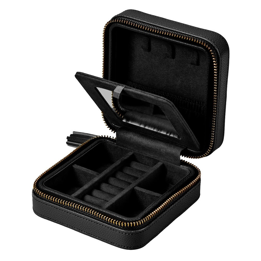 WOLF 1834 Lauren Zip Travel Case - Black - view 4