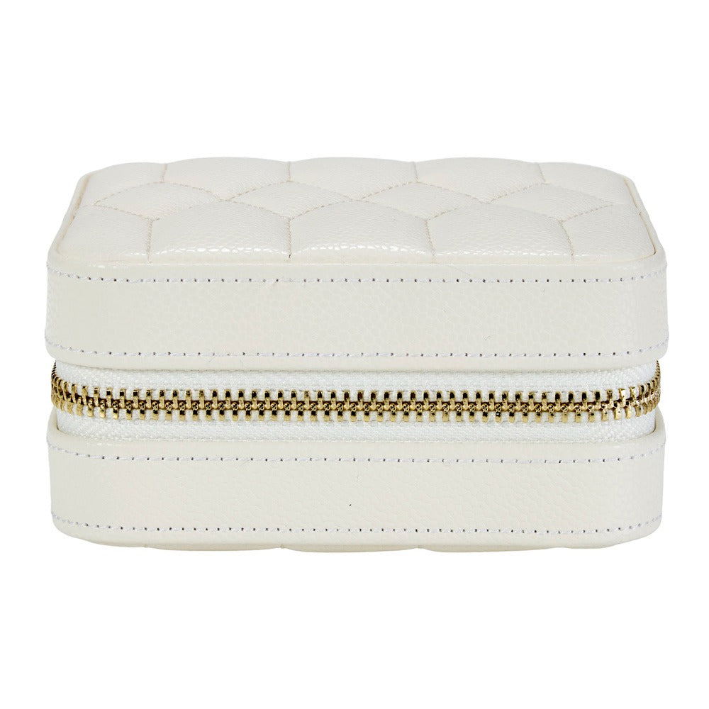 WOLF 1834 Lauren Zip Travel Case - Ivory
