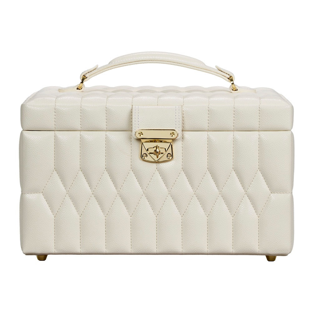 WOLF 1834 Lauren Medium Jewelry Box - Ivory - view 7