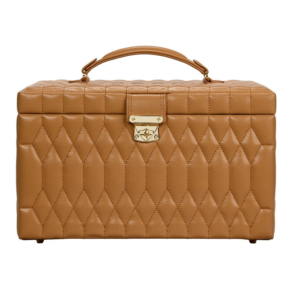 WOLF 1834 Lauren Large Jewelry Box - Caramel - view 7