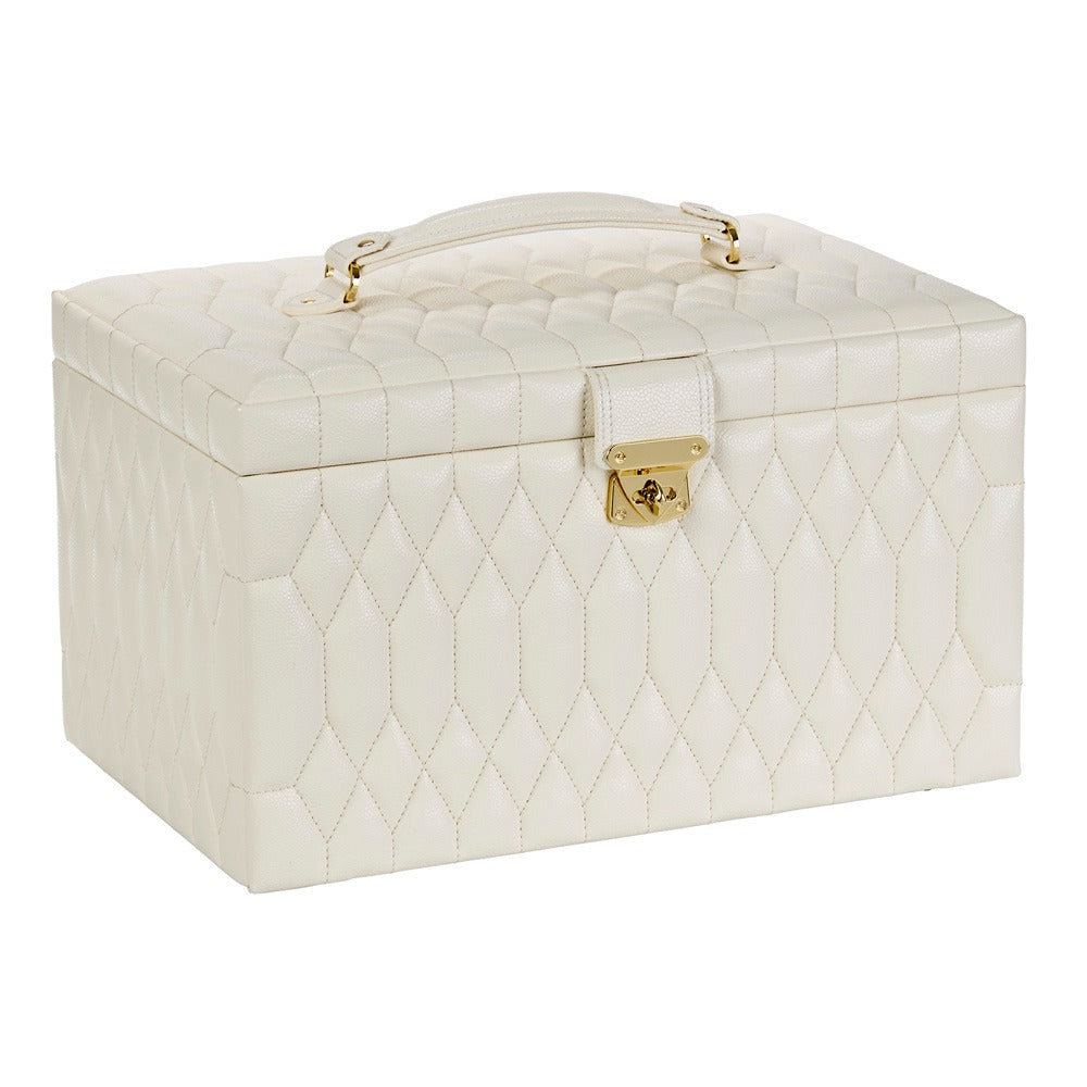 WOLF 1834 Lauren Large Jewelry Box - Ivory - view 2