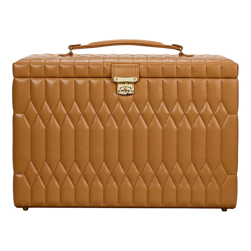 WOLF 1834 Lauren Extra Large Jewelry Box - Caramel - view 8