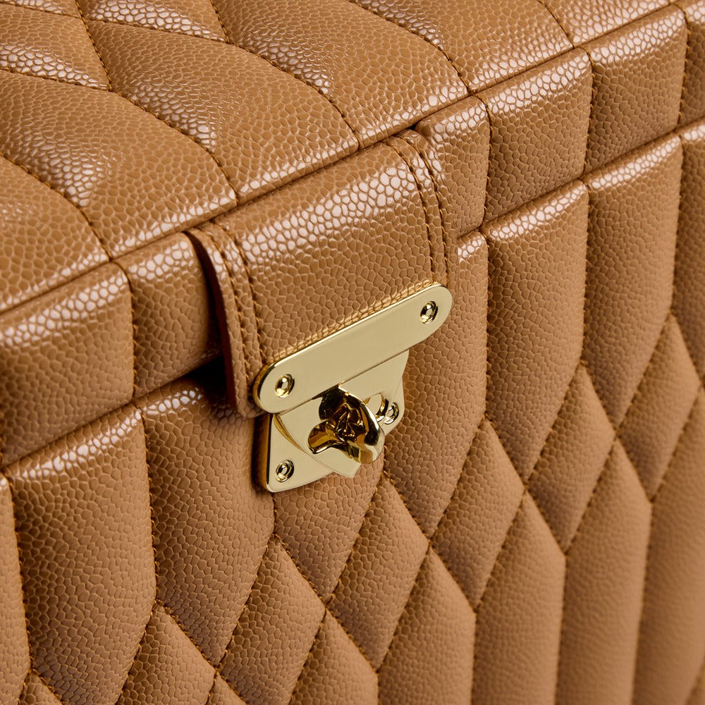 WOLF 1834 Lauren Extra Large Jewelry Box - Caramel - view 7