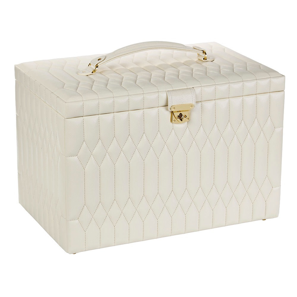 WOLF 1834 Lauren Extra Large Jewelry Box - Ivory