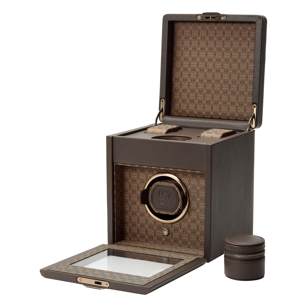 WOLF 1834 - Earth Single Watch Winder - Coffee