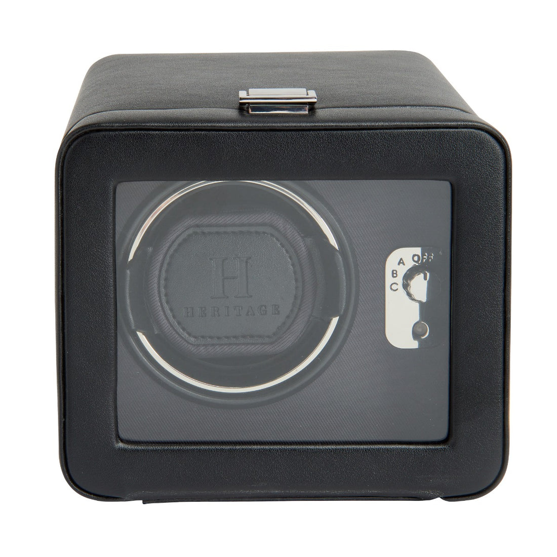 WOLF 1834 - Windsor Single Watch Winder with Cover - Black