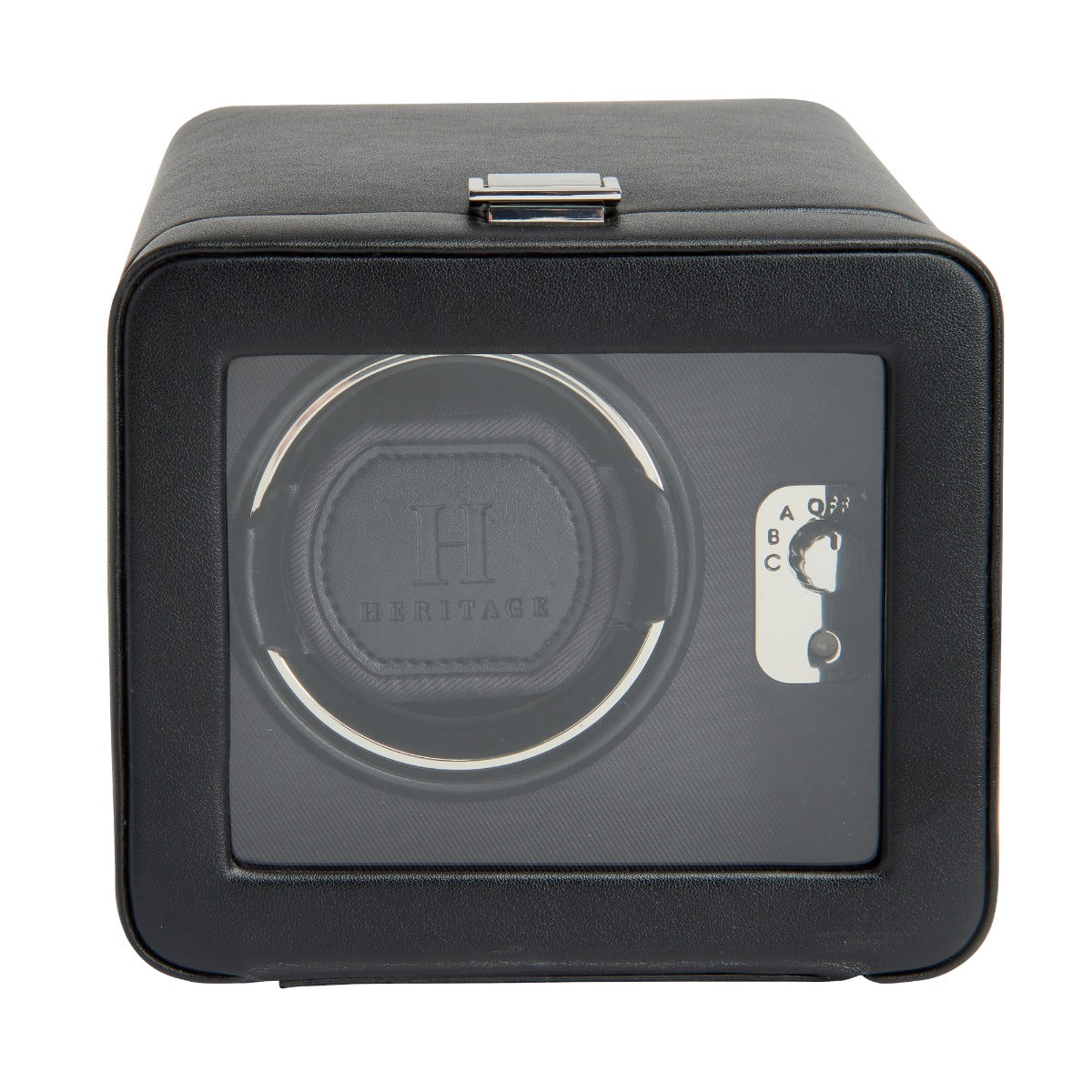 WOLF 1834 - Windsor Single Watch Winder with Cover - Black